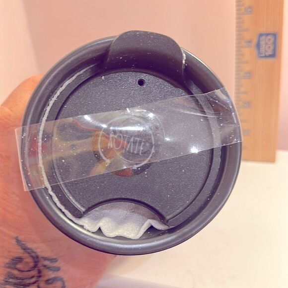 Rae Dunn Vampire Juice Travel Mug w/ Lid 16 oz. Halloween - Picture 3 of 4
